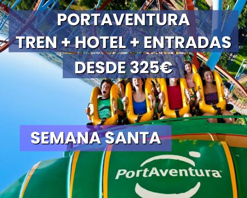 Vive la emoción en PortAventura Park y Ferrari Land, tren + Hotel Ponient Vila Centric by PortAventura World **** 